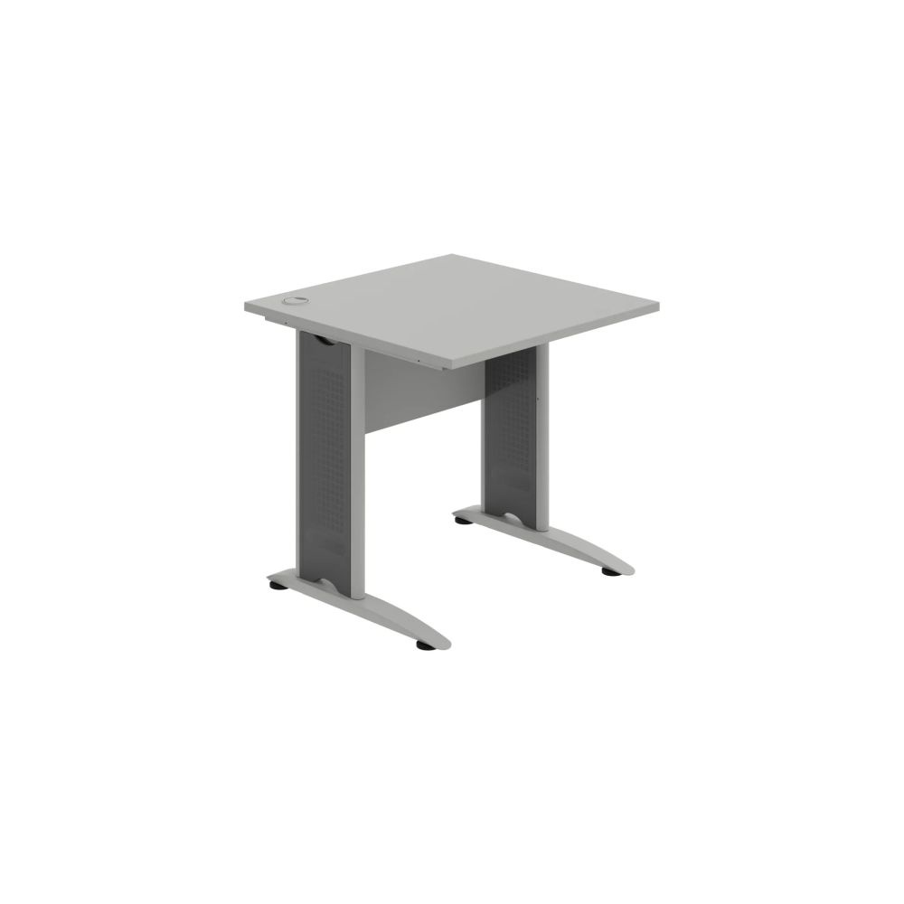 HOBIS kancelársky stôl pracovný rovný - CS 800, sivá