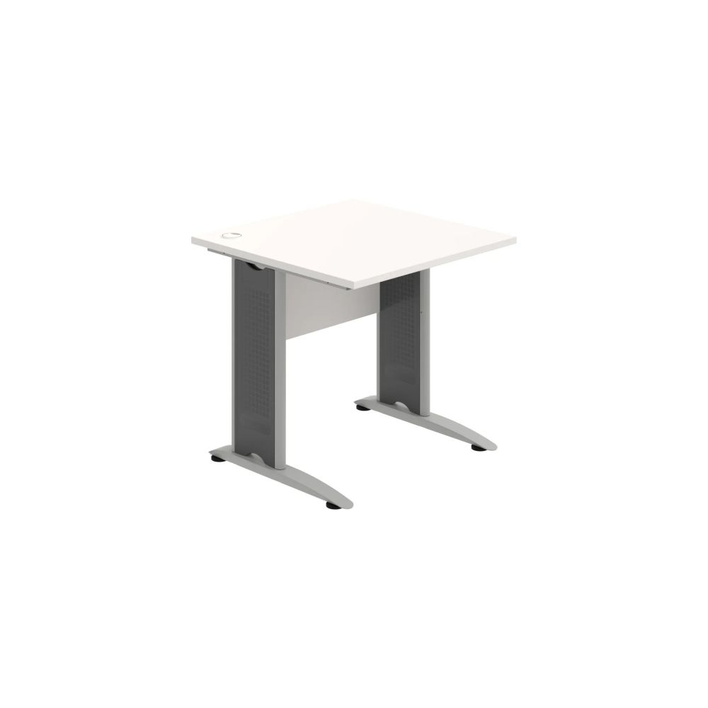 HOBIS kancelársky stôl pracovný rovný - CS 800, biela