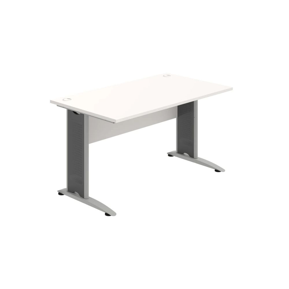 HOBIS kancelársky stôl pracovný rovný - CS 1400, biela