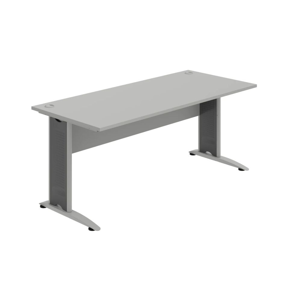 HOBIS kancelársky stôl pracovný rovný - CS 1800, sivá