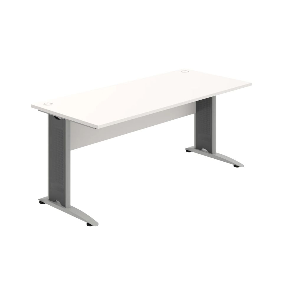 HOBIS kancelársky stôl pracovný rovný - CS 1800, biela
