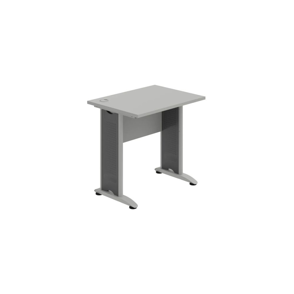 HOBIS kancelársky stôl pracovný rovný - CE 800, sivá