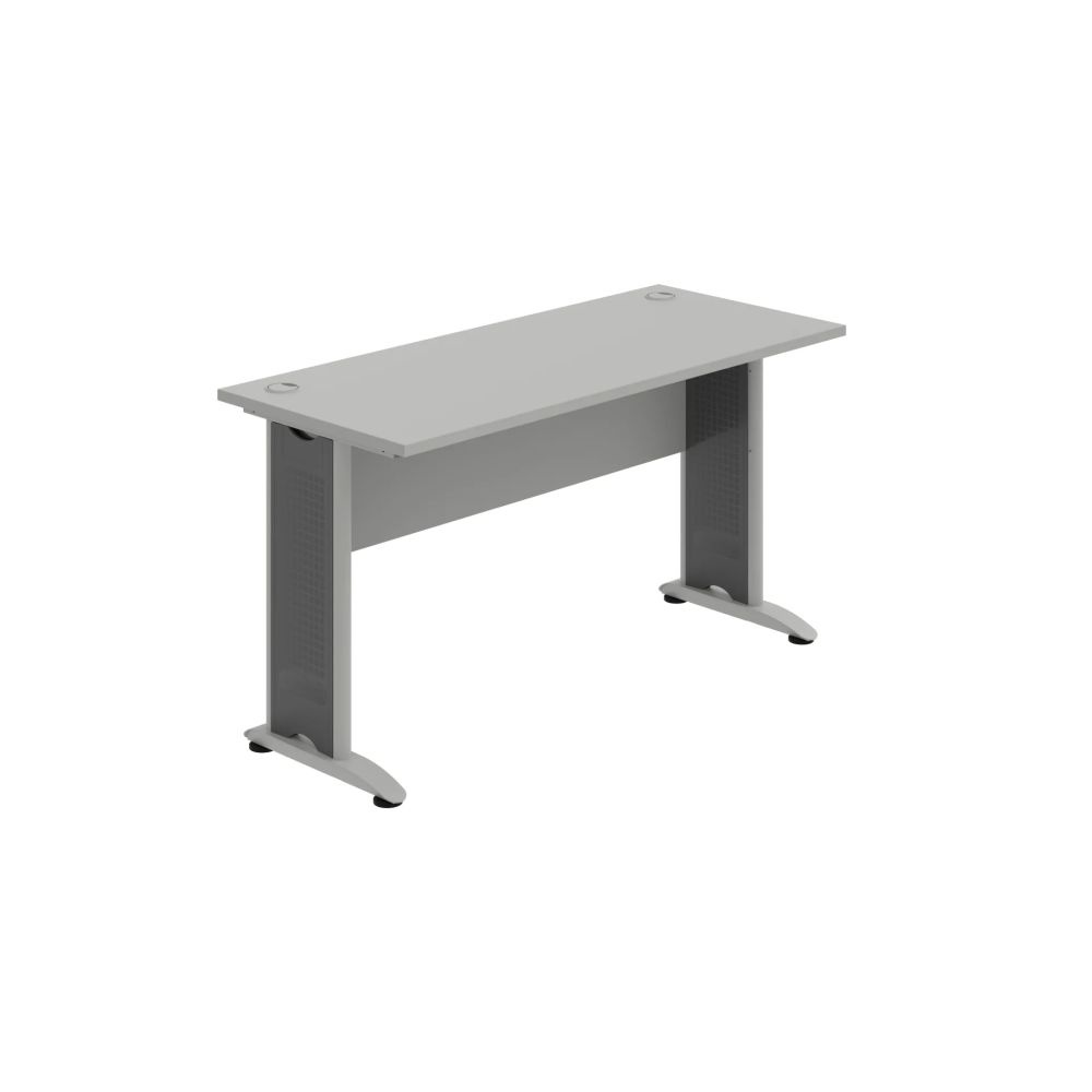 HOBIS kancelársky stôl pracovný rovný - CE 1400, sivá