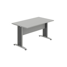 HOBIS kancelársky stôl jednací rovný - CJ 1400, sivá