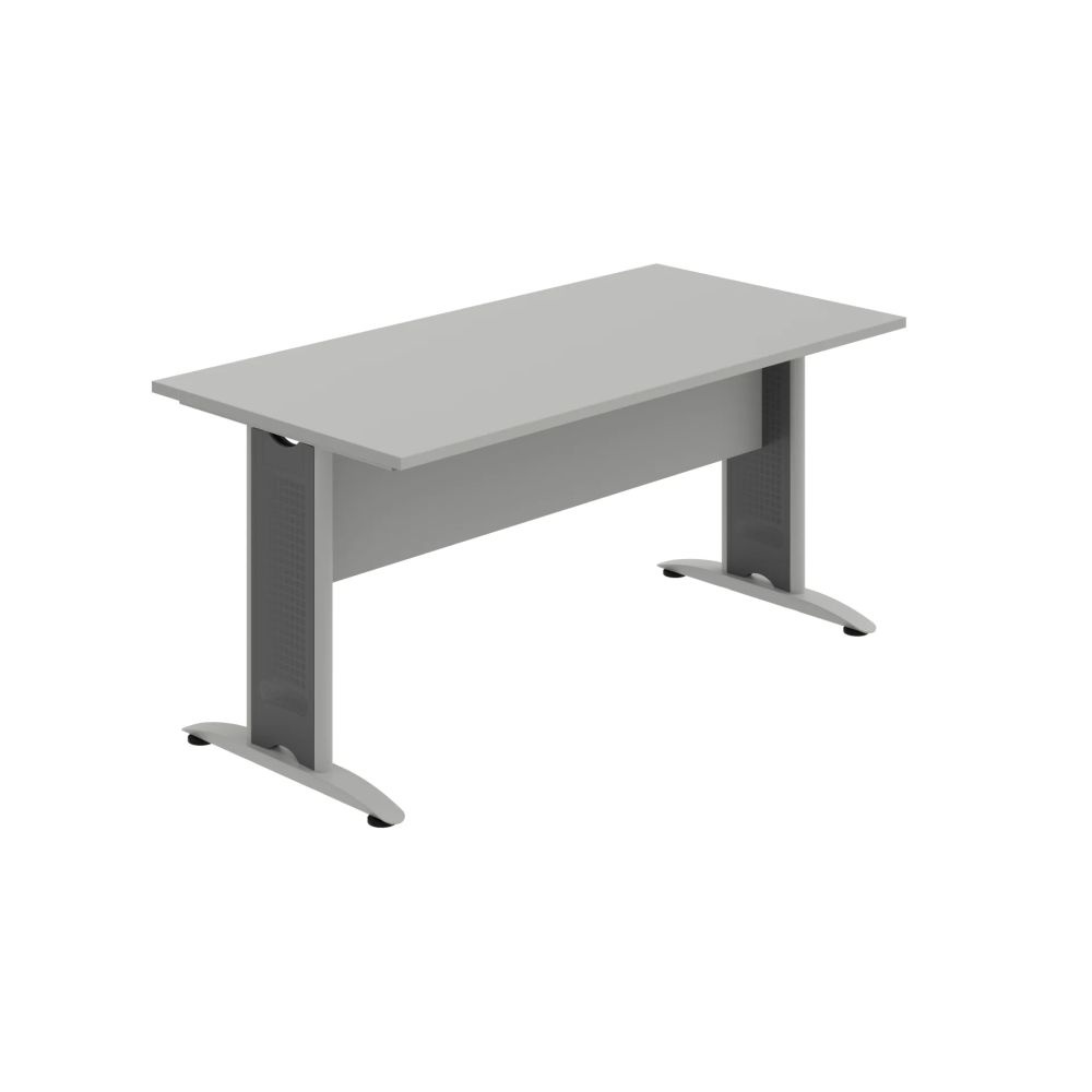 HOBIS kancelársky stôl jednací rovný - CJ 1600, sivá