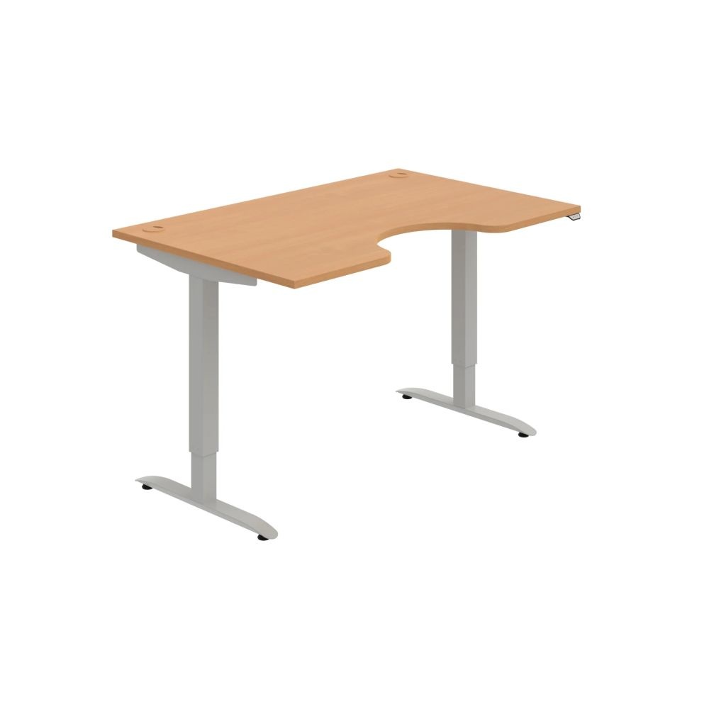 HOBIS ergo elektr.staviteľný stôl 140 cm, stand. ovláda. - MSE 2 1400, buk