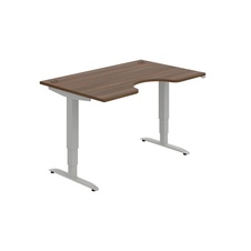 HOBIS ergo elektr.staviteľný stôl 140 cm, stand. ovláda. - MSE 3 1400, orech