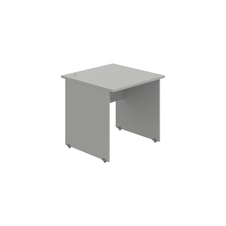 HOBIS pracovný stôl rovný - GS 800, sivá