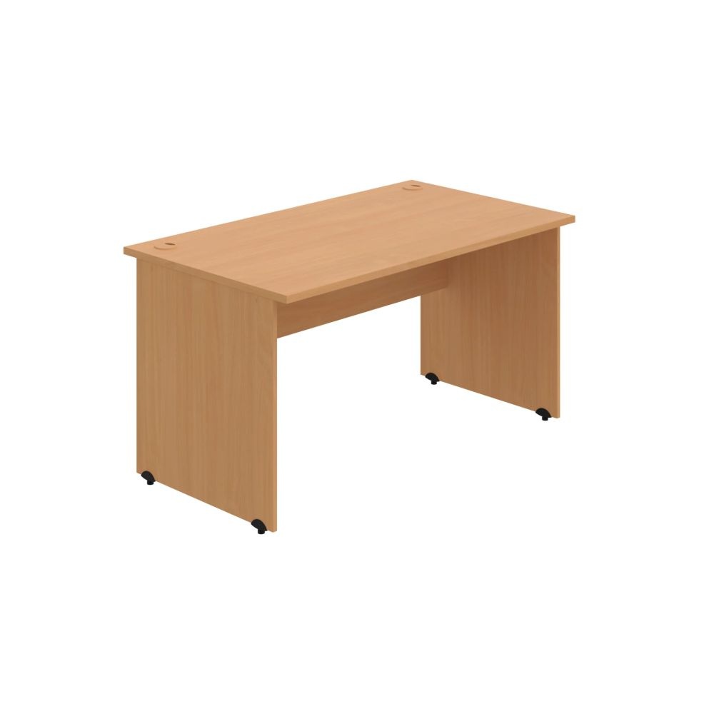 HOBIS pracovný stôl rovný - GS 1400, buk