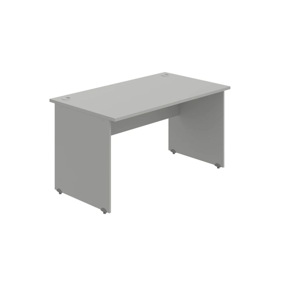 HOBIS pracovný stôl rovný - GS 1400, sivá