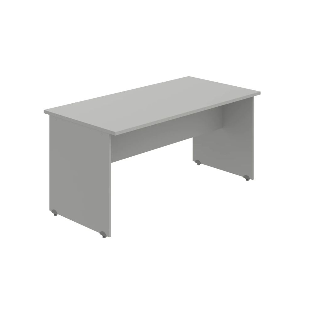HOBIS kancelársky stôl jednací rovný - GJ 1600, sivá