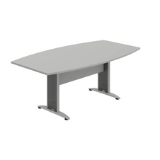 HOBIS kancelársky stôl jednací tvarový - CJ 200, sivá