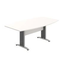 HOBIS kancelársky stôl jednací tvarový - CJ 200, biela