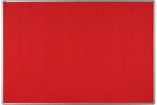 Textilná nástenka ekoTAB červená 1800x1200