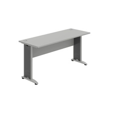 HOBIS kancelársky stôl pracovný rovný - CE 1600, šedá