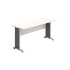 HOBIS kancelársky stôl pracovný rovný - CE 1600, biela