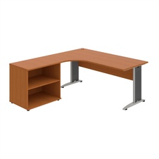 Kancelársky stôl pracovný, zostava pravá - CE 1800 60 HP, čerešňa