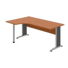 Kancelársky stôl pracovný, pravé prevedenie - CE 1800 60 P, čerešňa