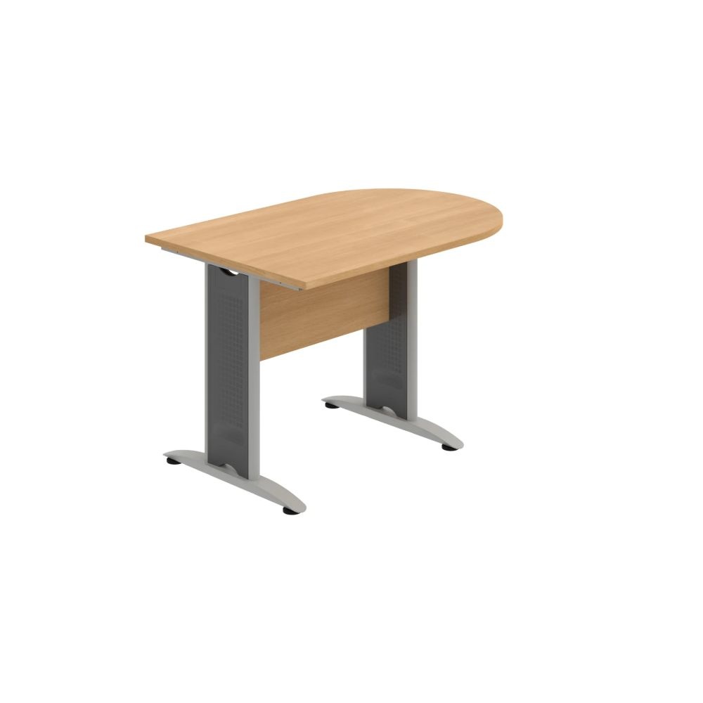 HOBIS prídavný stôl jednací oblúk - CP 1200 1, dub