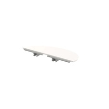 Prídavný stôl zakončovací oblúk - CP 160, biela