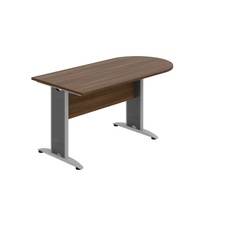 HOBIS prídavný stôl jednací oblúk - CP 1600 1, orech