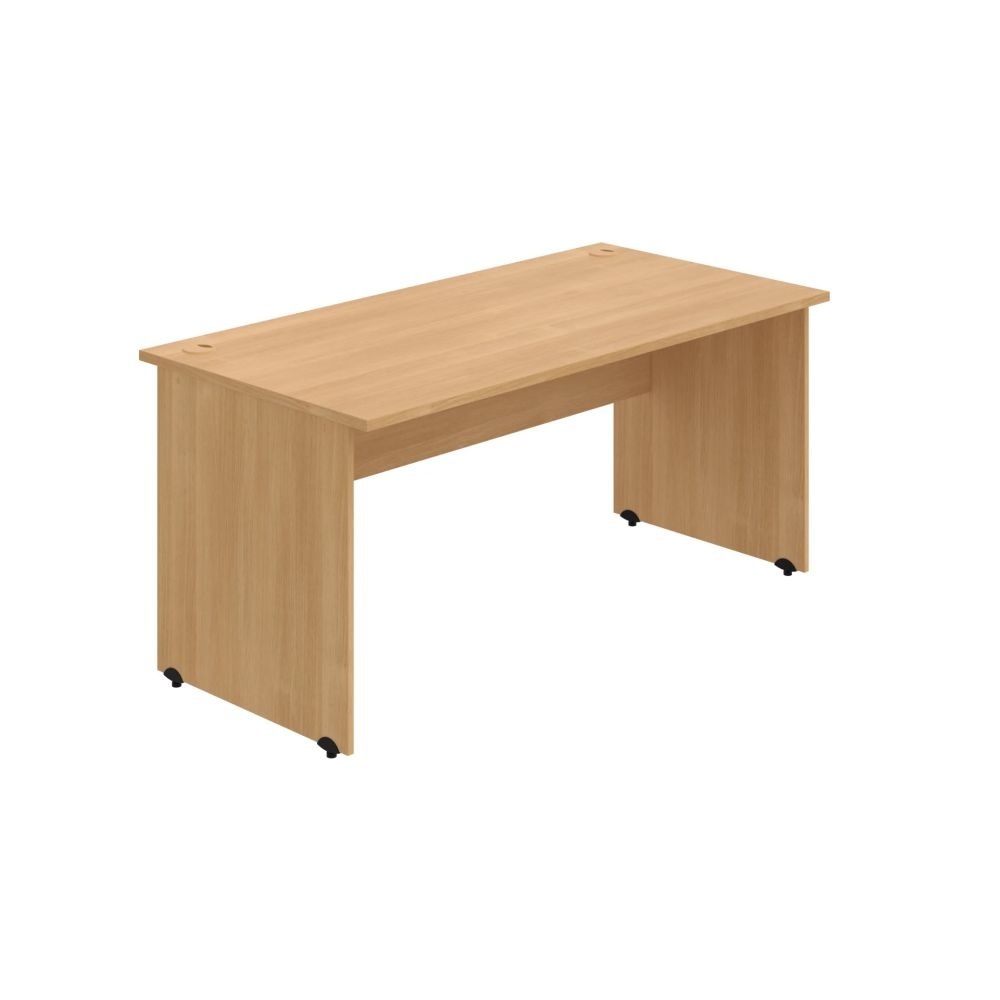 HOBIS pracovný stôl rovný - GS 1600, dub