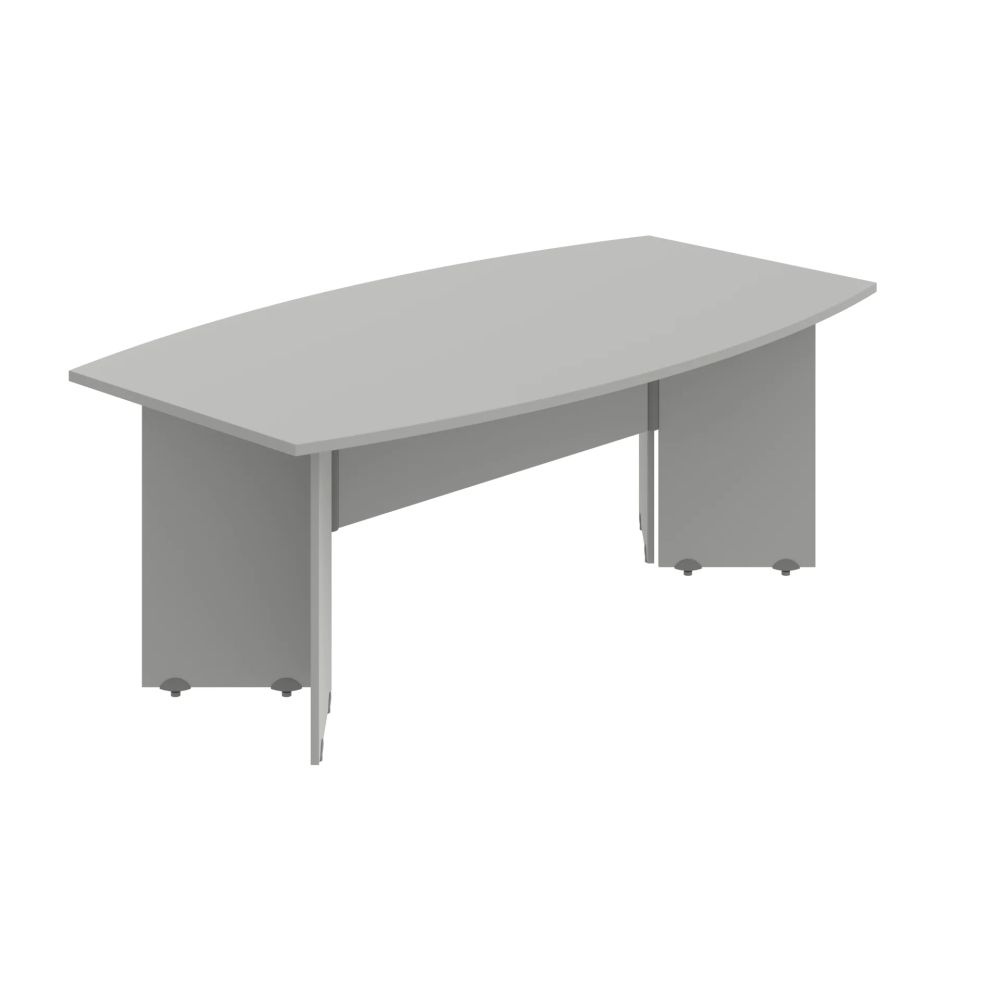 HOBIS kancelársky stôl jednací sud - GJ 200, šedá