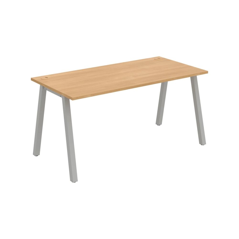 HOBIS kancelársky stôl rovný - US A 1600, dub