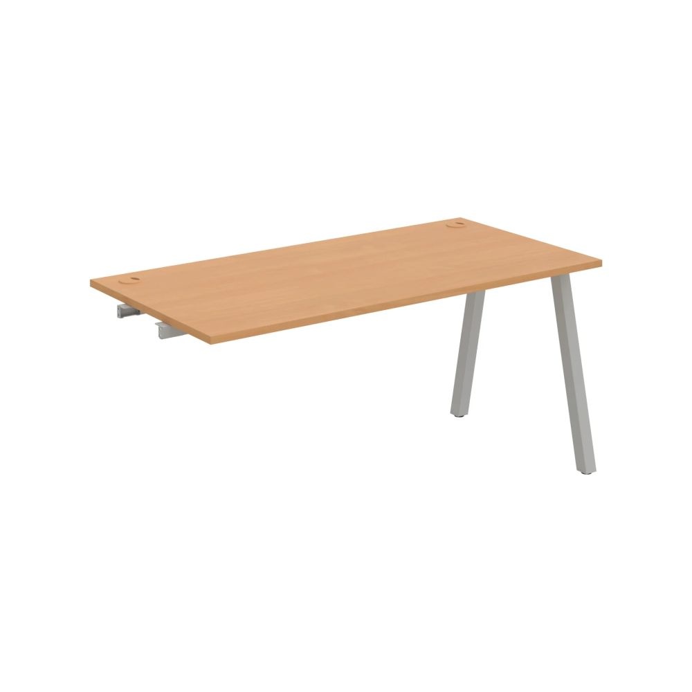 HOBIS prídavný kancelársky stôl rovný - US A 1600 R, buk