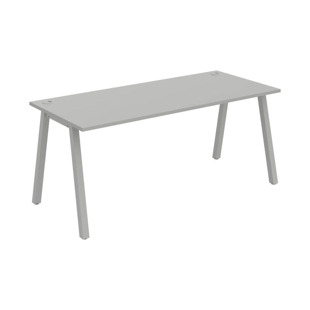 HOBIS kancelársky stôl rovný - US A 1800, šedá