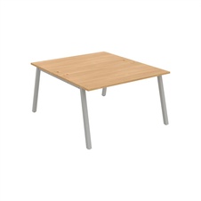 HOBIS kancelársky stôl zdvojený - USD A 1400, dub
