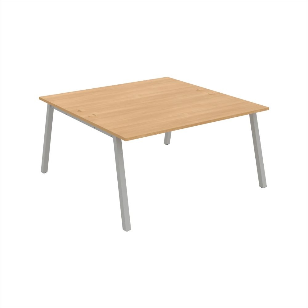 HOBIS kancelársky stôl zdvojený - USD A 1600, dub
