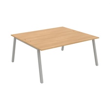 HOBIS kancelársky stôl zdvojený - USD A 1800, dub