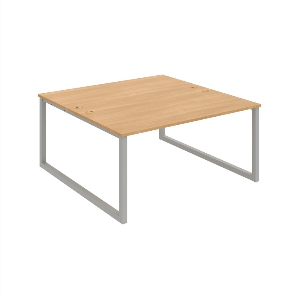 HOBIS kancelársky stôl zdvojený - USD O 1600, dub