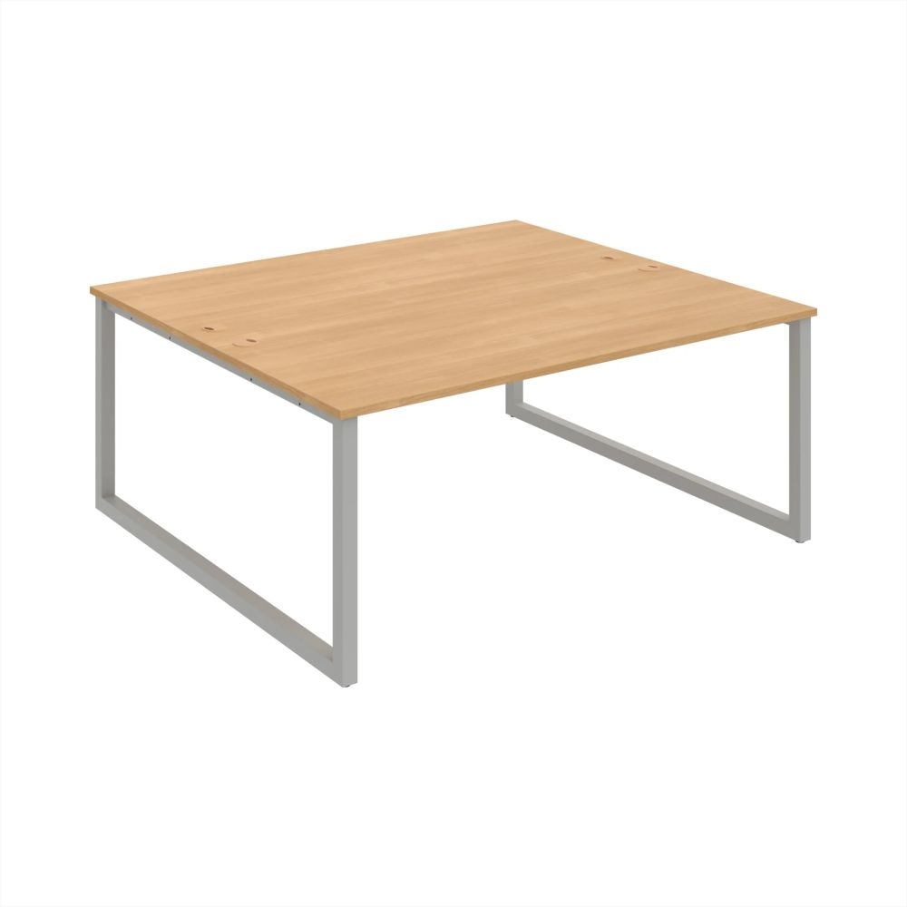 HOBIS kancelársky stôl zdvojený - USD O 1800, dub