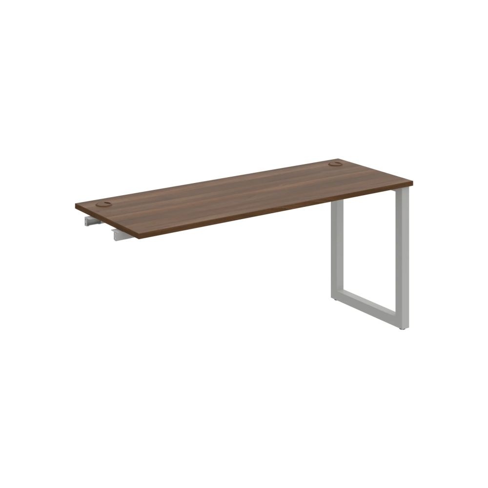 HOBIS prídavný stôl rovný - UE O 1600 R, hĺbka 60 cm, orech