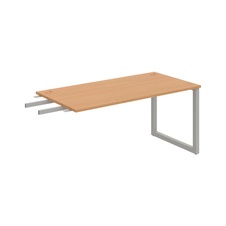 HOBIS prídavný stôl do uhla - US O 1600 RU, hĺbka 80 cm, buk