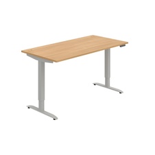 HOBIS výškovo nastaviteľný stôl 160 cm, pamäť.ovlad. - MOTION MS 2M 1600, dub