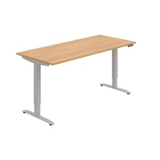 HOBIS výškovo nastaviteľný stôl 180 cm, pamäť.ovlád. - MOTION MS 2M 1800, dub