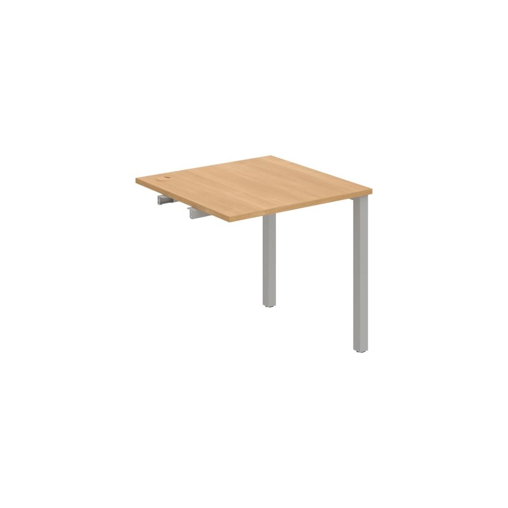 HOBIS prídavný kancelársky stôl rovný - US 800 R, dub