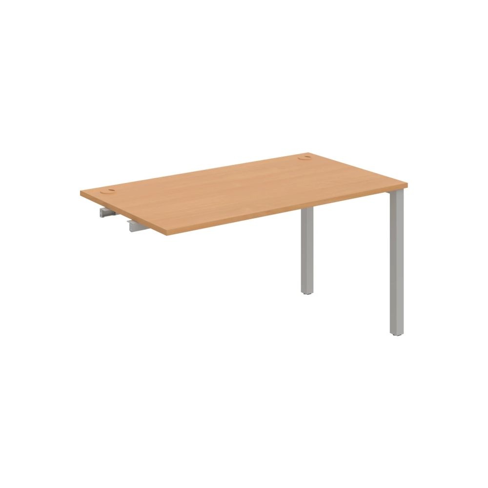 HOBIS prídavný kancelársky stôl rovný - US 1400 R, buk
