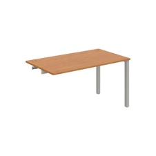 HOBIS prídavný kancelársky stôl rovný - US 1400 R, jelša