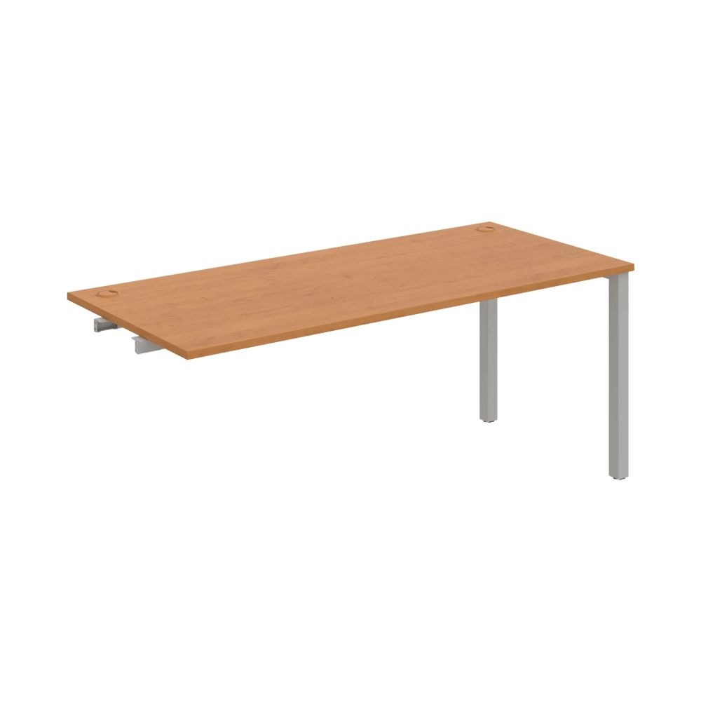 HOBIS prídavný kancelársky stôl rovný - US 1800 R, jelša