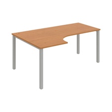 HOBIS kancelársky stôl tvarový, ergo pravý - UE 1800 60 P, jelša