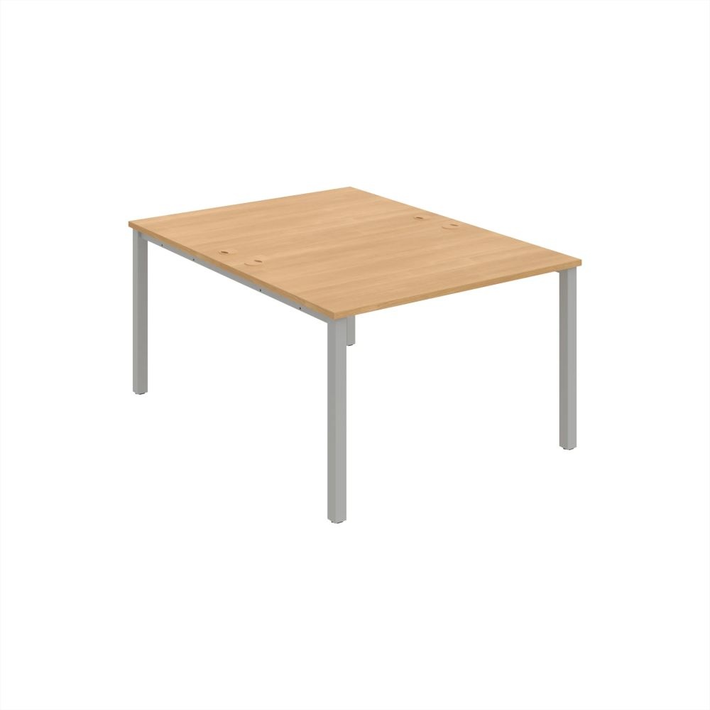 HOBIS kancelársky stôl zdvojený - USD 1200, dub