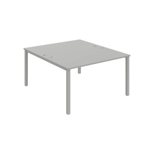 HOBIS kancelársky stôl zdvojený - USD 1400, šeda