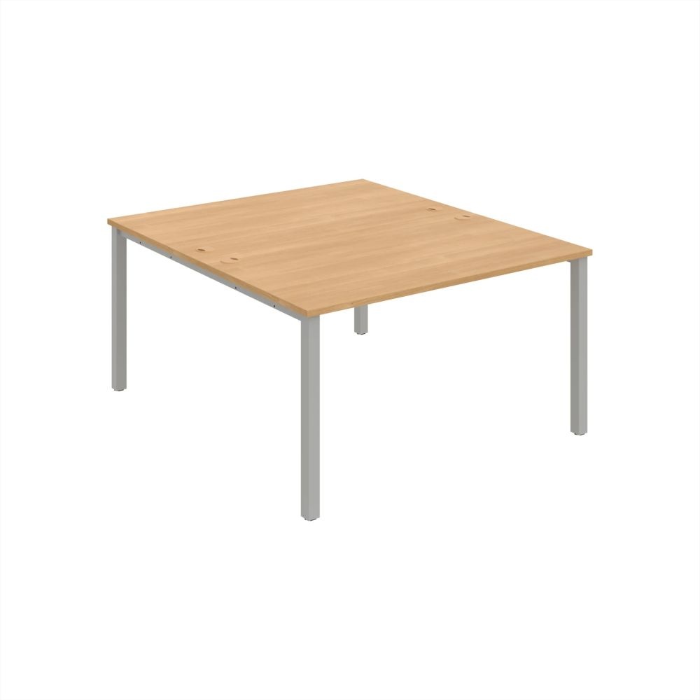 HOBIS kancelársky stôl zdvojený - USD 1400, dub