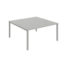 HOBIS kancelársky stôl zdvojený - USD 1600, šeda