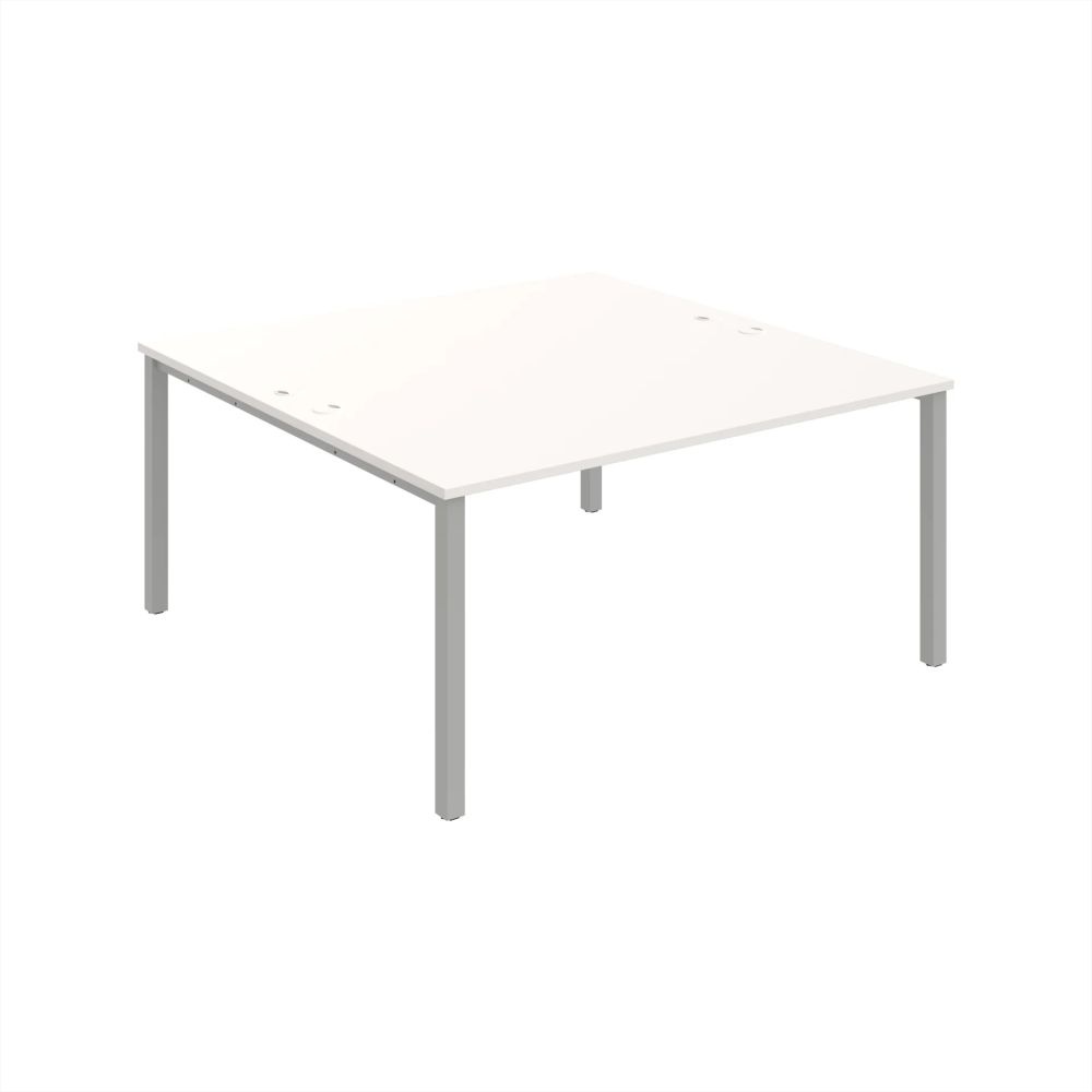 HOBIS kancelársky stôl zdvojený - USD 1600, biela