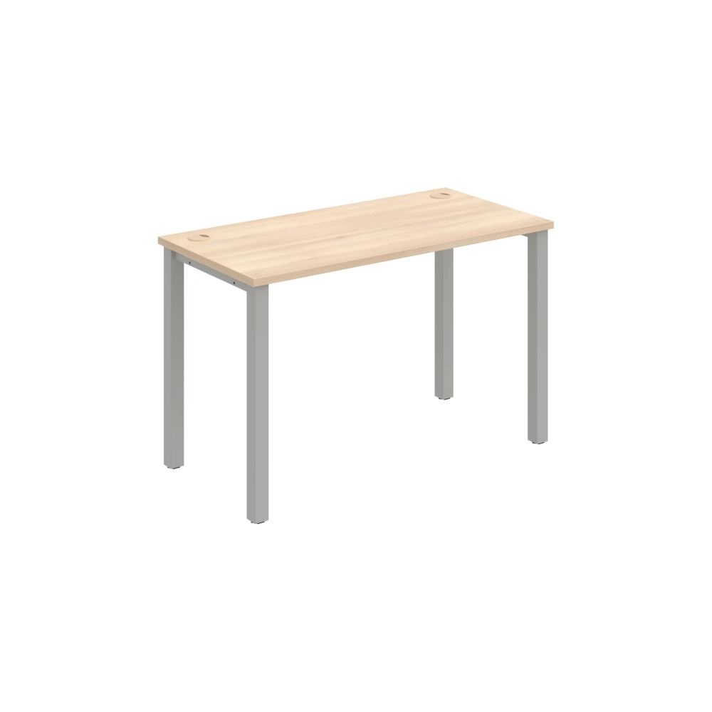 HOBIS kancelársky stôl rovný - UE 1200, hĺbka 60 cm, agát